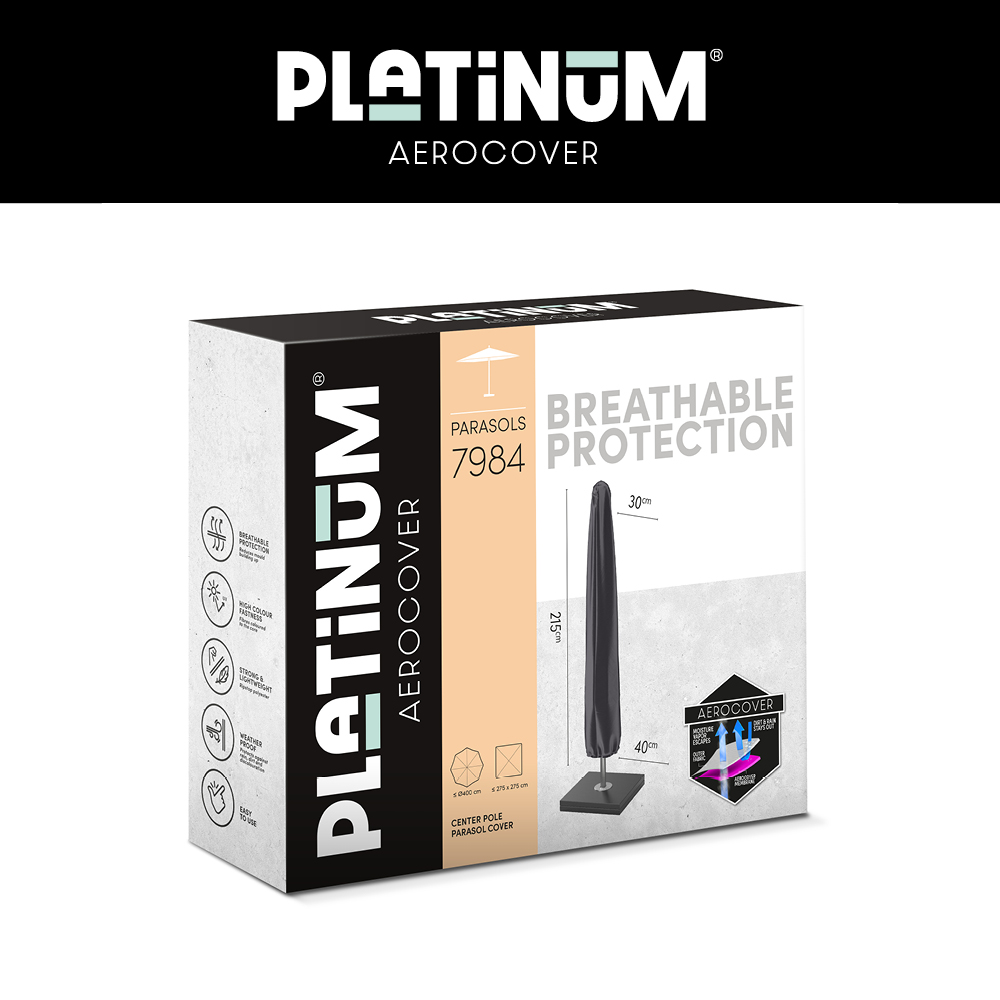 AeroCover hoes voor stokparasol H215x30-40